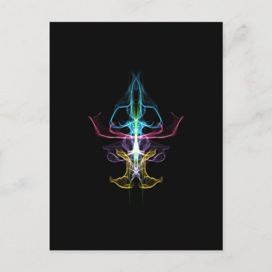 Carte postale Arbre électrique (Devant)