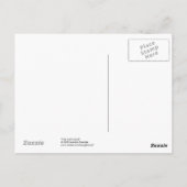 Carte Postale Arbre et livre (Dos)