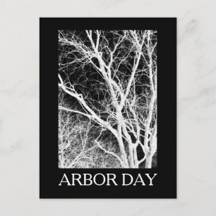 Carte Postale arbre fantôme du jour de l'arbour