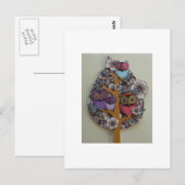 Carte Postale arbre généalogique (Devant / Derrière)