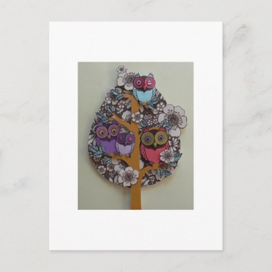 Carte Postale arbre généalogique (Devant)