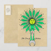 Carte Postale Arbre Hermès de l'Alchimie Mandala (Devant / Derrière)