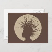 Carte Postale Arbre humain (Devant / Derrière)