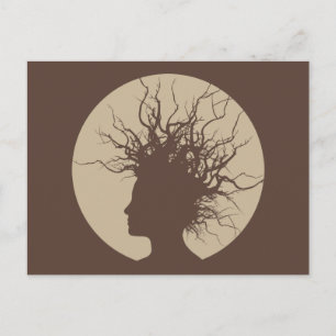 Carte Postale Arbre humain