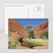 Carte Postale arbre kata tjuta (Devant / Derrière)