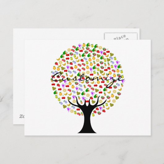 Carte Postale Arbre multifruit Thunder_Cove (Devant / Derrière)