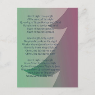 Carte Postale Arbre nocturne silencieux