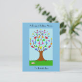 Carte postale Arbre Papillon (Debout devant)