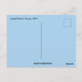 Carte Postale Arbre sans feuilles en Géorgie Géorgie USA USA (Dos)