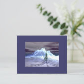 Carte Postale Arbre solitaire (Debout devant)