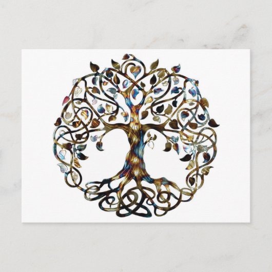 Carte Postale Arbre vivant (Devant)