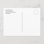 Carte Postale Arbre vue du haut du parc national olympique terre (Dos)