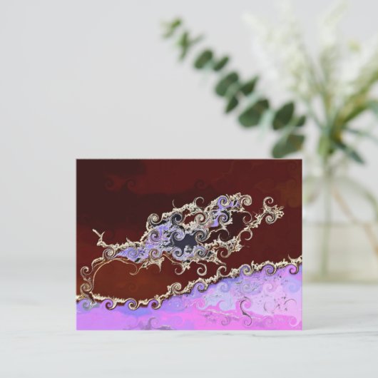 CARTE POSTALE ARBRES (Debout devant)