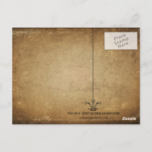 Carte postale Arbres (Dos)