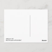 Carte Postale Arbres (Dos)