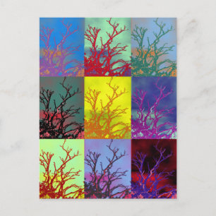 CARTE POSTALE ARBRES