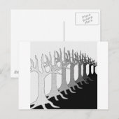 Carte Postale Arbres (Devant / Derrière)