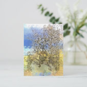 CARTE POSTALE ARBRES (Debout devant)