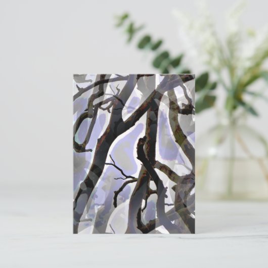 CARTE POSTALE ARBRES (Debout devant)