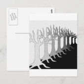 Carte Postale Arbres (Devant / Derrière)