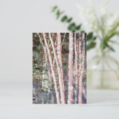 Carte Postale Arbres à bords rouges (Debout devant)