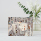 Carte Postale Arbres blancs Positano | Anita Ré e | (Debout devant)