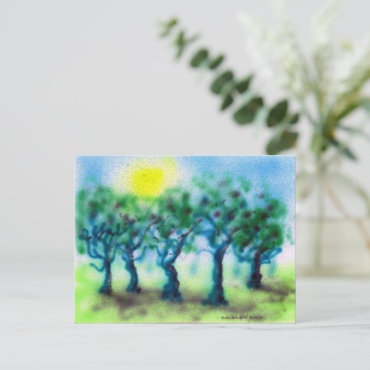 Carte Postale Arbres Brosses à Air ... Mark Edward Westerfield C (Debout devant)