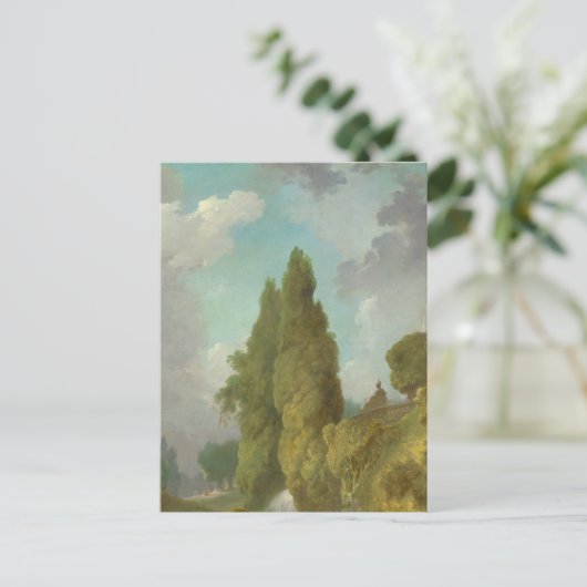 Carte Postale Arbres de Blindman's Bluff : (Debout devant)