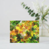 CARTE POSTALE ARBRES D'ÉTÉ (Debout devant)