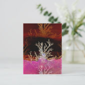 CARTE POSTALE ARBRES D'HIVER (Debout devant)