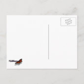 Carte Postale Arbres d'hiver à Dawn Montana Paysage (Dos)