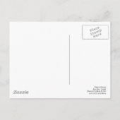 Carte Postale Arbres en BW été (Dos)