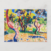Carte Postale Arbres en Collioure | Andre Derain | (Devant)