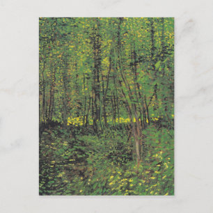 Carte Postale Arbres et sous-bois par Van Gogh