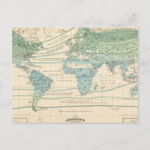 Carte Postale Arbres forestiers, Plantes utiles et minéraux