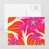 Carte Postale Arbres fractaux (Devant / Derrière)