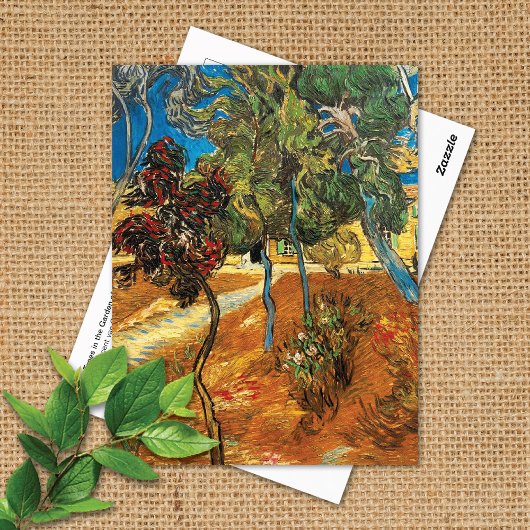 Carte Postale Arbres Jardin Asile Vincent van Gogh