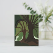 Carte Postale Arbres Nature Botanique (Debout devant)