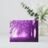 Carte Postale arbres pourpres (Debout devant)