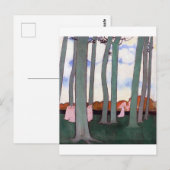 Carte Postale Arbres verts, Maurice Denis (Devant / Derrière)