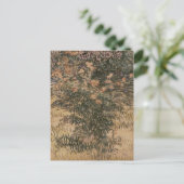 Carte Postale Arbustes à fleurs, Vincent van Gogh (Debout devant)
