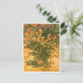 Carte Postale Arbustes à fleurs, Vincent van Gogh (Debout devant)