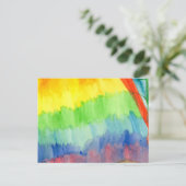 Carte Postale Arc arc-en-ciel (Debout devant)