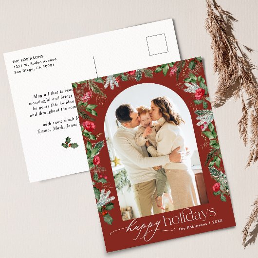 Carte Postale Arc botanique rouge Bourgogne Moderne 1 Photo Vaca