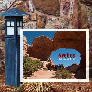 Carte Postale Arc brisé, Parc national des Arches