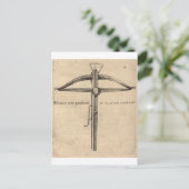 Carte Postale arc-de-cercle médiéval-8 (Debout devant)