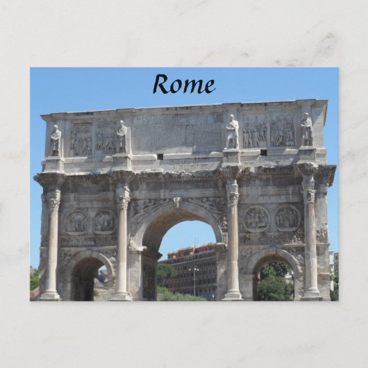 Carte Postale Arc de Constantin, Rome (Devant)