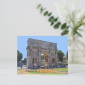 Carte Postale Arc de Constantin Rome (Debout devant)