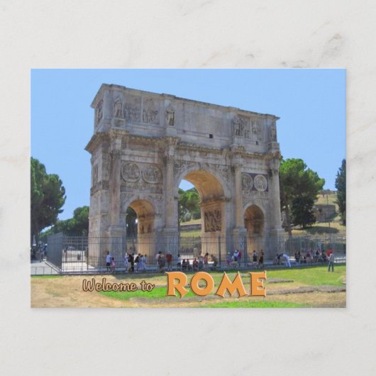 Carte Postale Arc de Constantin Rome (Devant)