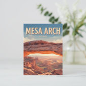 Carte Postale Arc de Mesa Moab Utah (Debout devant)